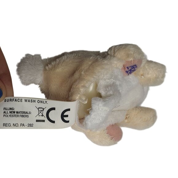 FurReal Friends Bunny Rabbit 6" Plush FRF Interactive Plush Toy Beige/Wht 2010 - Picture 7 of 7